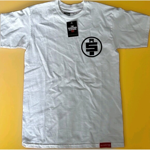 The Marathon Clothing Company All The Money In Records Shirt Small NWT B7 New - Picture 1 of 4